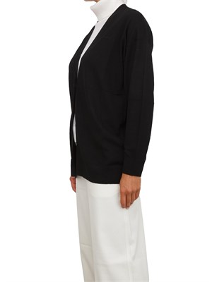 Cardigan donna Armani Exchange in misto cotone nero in DONNA