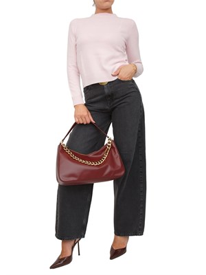 Maglia iBlues in lana merino rosa in DONNA