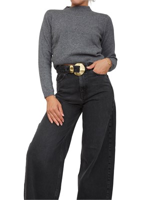 Maglia iBlues in misto cashmere grigio in DONNA