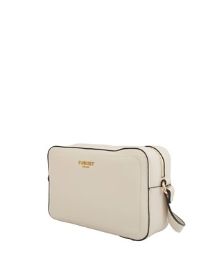 Borsa a tracolla Twinset in ecopelle beige in DONNA
