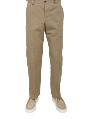 Pantaloni uomo PT Torino Reworked in cotone beige in UOMO