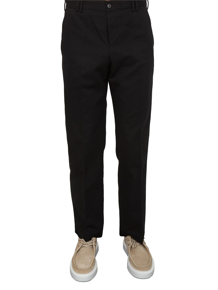 Pantaloni uomo PT Torino Reworked in cotone nero