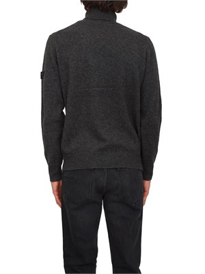 Maglia a collo alto Peline 02 Peuterey uomo in misto lana yak grigio in UOMO