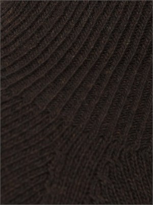 Maglia over Marella in lana e cashmere marrone in DONNA