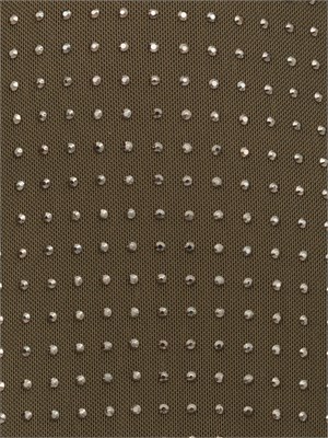 Pantaloni fluidi Marella in jersey di tulle verde kaki con strass all over in DONNA