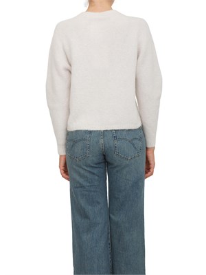 Maglia girocollo Marella in alpaca stretch avorio in DONNA