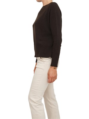 Maglia Marella in misto cashmere e viscosa marrone in DONNA