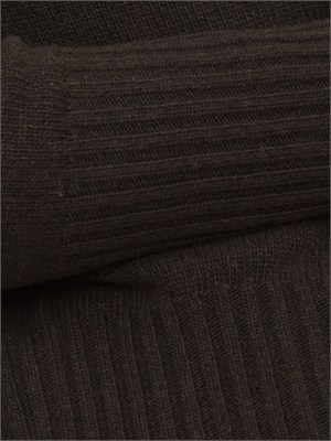 Maglia Marella in misto cashmere e viscosa marrone in DONNA