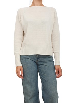 Maglia Marella in misto cashmere e viscosa beige in DONNA