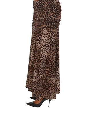 Gonna Marella in jersey tulle con stampa animalier in DONNA