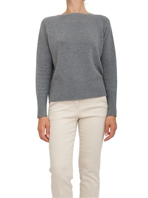 Maglia Marella in misto cashmere e viscosa grigia in DONNA