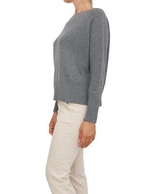 Maglia Marella in misto cashmere e viscosa grigia in DONNA