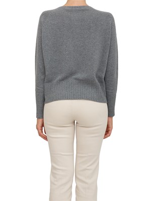 Maglia Marella in misto cashmere e viscosa grigia in DONNA