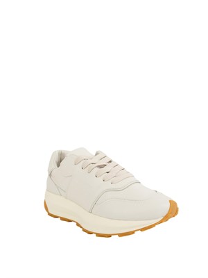 Sneakers uomo Etro in suede e tessuto jacquard Paisley bianco in UOMO