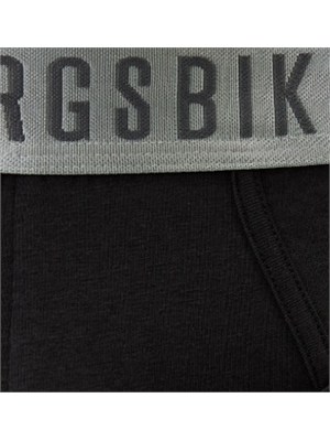 Pack 2 slip Bikkembergs in cotone nero in UOMO