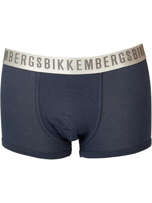 Pack 2 boxer Bikkembergs in cotone nero in UOMO