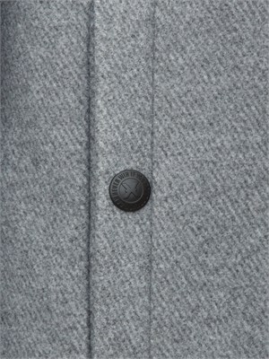 Cappotto uomo Richmond X in misto lana grigia in UOMO