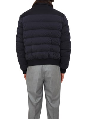 Giubbino Moorer uomo Fantoni in tessuto idrorepellente blu in UOMO