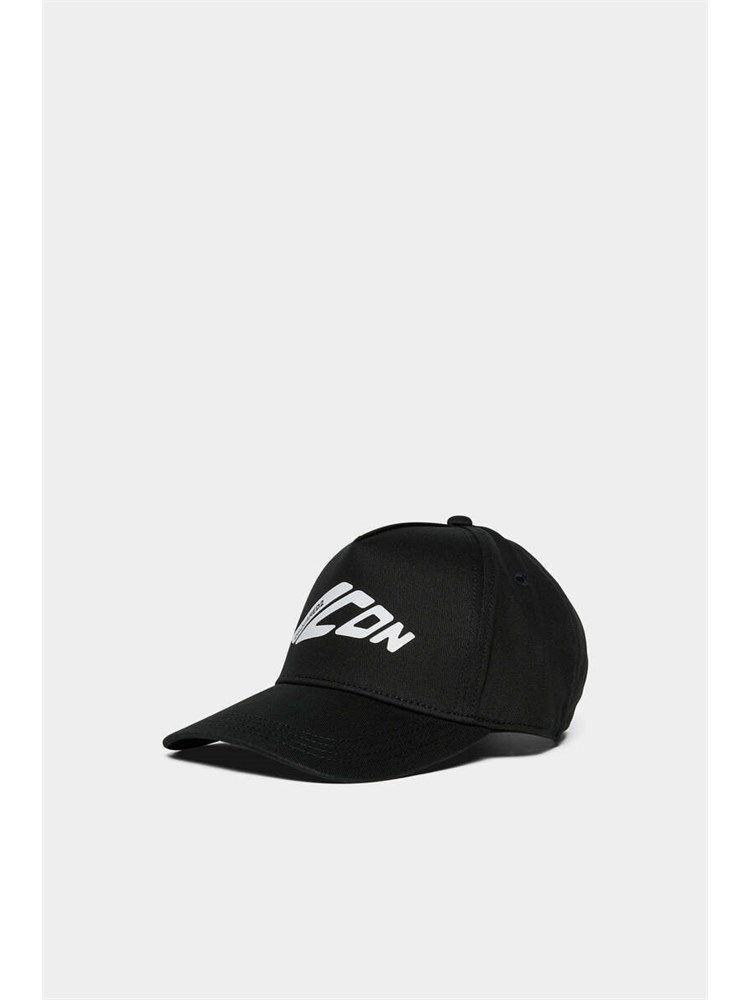 Cappello Dsquared2 Kids nero con logo icon