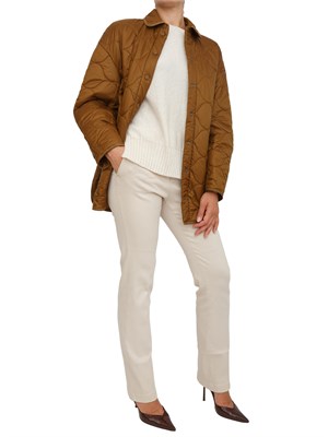 Giubbino Max Mara MM in tessuto impermeabile cammello in DONNA