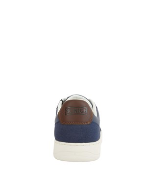 Sneakers uomo Munich Legit Man 104 in pelle blu in UOMO