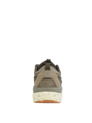 Sneakers Munich Kava 25 in pelle verde in UOMO