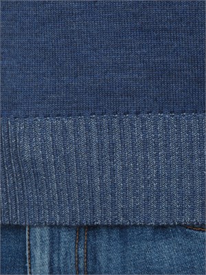 Maglia uomo Paul & Shark in lana blu trattata in UOMO