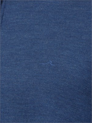 Maglia mezza zip Paul & Shark uomo x-soft in lana blu in UOMO