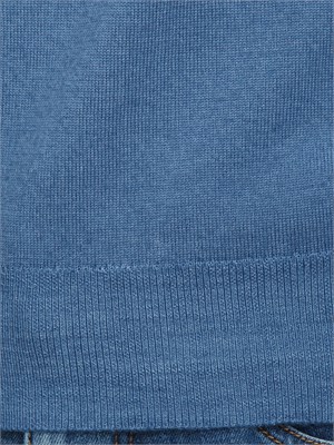 Maglia uomo Paul & Shark in lana vergine azzurra tinto in capo in UOMO