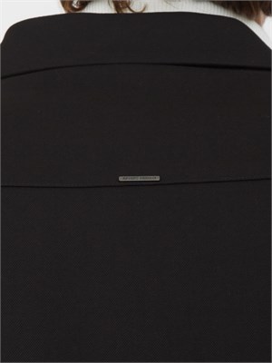 Giacca camicia overshirt Antony Morato in twill elasticizzato nero in UOMO