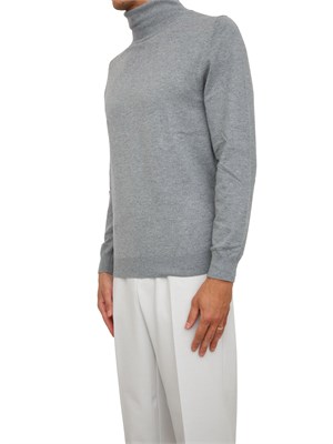 Maglia collo alto Antony Morato relaxed fit in misto viscosa grigia in UOMO