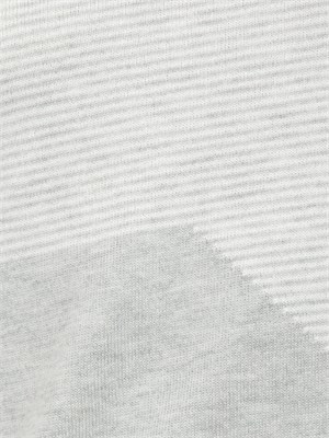 Maglia Antony Morato regular fit in misto lana merino bianca e motivo geometrico grigio in UOMO