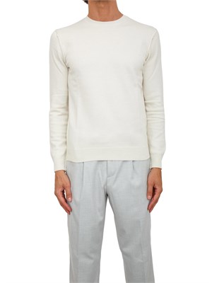 Maglia Antony Morato in misto lana avorio con cuciture giromanica e dietro in UOMO