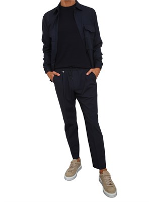 Camicia Antony Morato relaxed fit in misto viscosa blu dal tocco caldo in UOMO