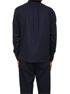 Camicia Antony Morato relaxed fit in misto viscosa blu dal tocco caldo in UOMO