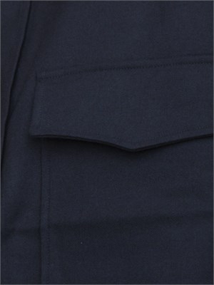 Camicia Antony Morato relaxed fit in misto viscosa blu dal tocco caldo in UOMO