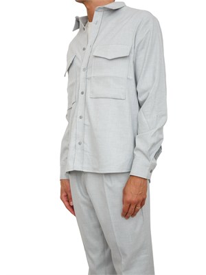 Camicia Antony Morato relaxed fit in misto viscosa grigia dal tocco caldo in UOMO