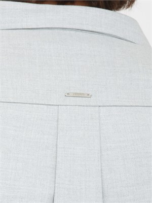 Camicia Antony Morato relaxed fit in misto viscosa grigia dal tocco caldo in UOMO