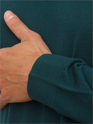 Maglia Antony Morato regular fit in misto lana verde in UOMO