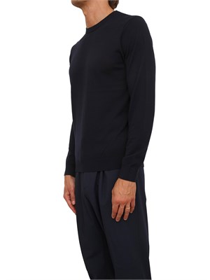 Maglia Antony Morato regular fit in misto lana blu in UOMO