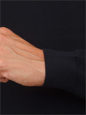 Maglia Antony Morato regular fit in misto lana blu in UOMO