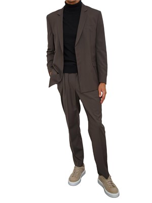 Maglia collo alto Antony Morato relaxed fit in misto viscosa blu in UOMO