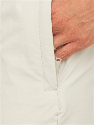 Pantaloni Boss uomo in misto cotone baige in UOMO