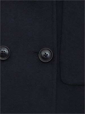 Cappotto donna Fracomina in lana blu in DONNA