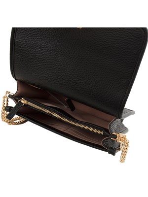 Borsa Liu Jo in ecopelle martellata nera in DONNA