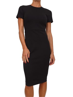 Abito tubino Liu Jo in punto milano nero in DONNA