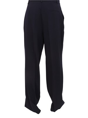 Pantaloni palazzo Liu Jo donna in viscosa stretch blu in DONNA