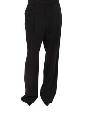 Pantaloni palazzo Liu Jo donna in viscosa stretch nero in DONNA