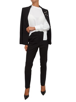 Pantaloni Liu Jo donna in punto milano nero in DONNA