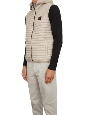 Giubbino gilet imbottito Liu Jo uomo in nylon beige in UOMO